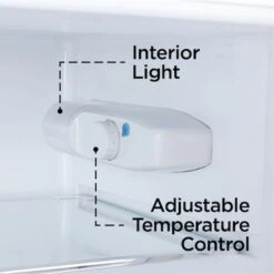 4.4 Cu. Ft. Refrigerator, Retro Fridge With Chrome Plate Handle, All-Refrigerator, White 11 4.4 Cu. Ft. Refrigerator, Retro Fridge With Chrome Plate Handle, All-Refrigerator, White -Zoro Tools Shop W20APPLIANCE20LLC CCRR4ALWxx4xx20Freezerxx16b5b7
