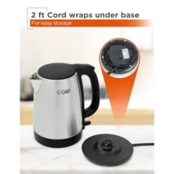 1.7L Cordless Stainless Steel Kettle -Zoro Tools Shop W20APPLIANCE20LLC CHK17M3SSxxExxb3b4e8