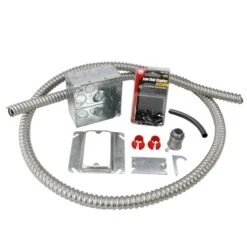 Electrical Rough-in Kit Double Gang Box With 1 Conduit