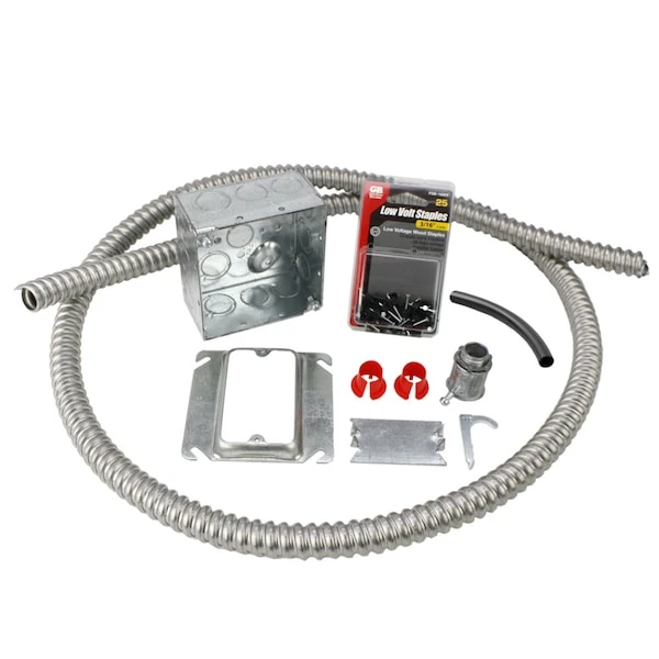 Electrical Rough-in Kit Double Gang Box With 1 Conduit 1 Electrical Rough-in Kit Double Gang Box With 1 Conduit