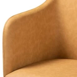 Baxton Studio Eris Tan Upholstered And Black Metal 2-Piece Dining Chair Set -Zoro Tools Shop Wholesale20Interiors20Inc 10795xx4