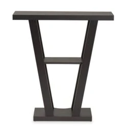 Baxton Studio Boone Modern And Contemporary Dark Brown Finished Wood Console Table -Zoro Tools Shop Wholesale20Interiors20Inc 11320xx4xx597b06
