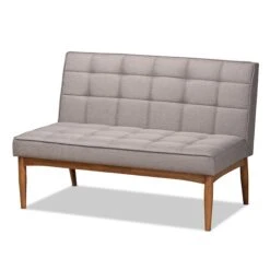 Baxton Studio Sanford Mid-Century Modern Grey Fabric And Walnut Brown Finished Wood 5-Piece Dining Nook Set 15 Baxton Studio Sanford Mid-Century Modern Grey Fabric And Walnut Brown Finished Wood 5-Piece Dining Nook Set -Zoro Tools Shop Wholesale20Interiors20Inc 11340xx11341xx11342xx9305xx2xxf4807b