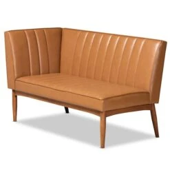 Baxton Studio Daymond Mid-Century Modern Tan Faux Leather And Walnut Brown Finished Wood 5-Piece Dining Nook Set 19 Baxton Studio Daymond Mid-Century Modern Tan Faux Leather And Walnut Brown Finished Wood 5-Piece Dining Nook Set -Zoro Tools Shop Wholesale20Interiors20Inc 11352xx11353xx11354xx9305xx3xx21bebf