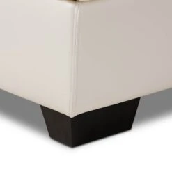 Baxton Studio Adalynn Modern White Faux Leather Upholstered Sectional Sofa -Zoro Tools Shop Wholesale20Interiors20Inc 8350xx3