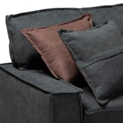 Baxton Studio Emile Dark Grey Right Facing Storage Sectional Sofa With Pull-Out Bed -Zoro Tools Shop Wholesale20Interiors20Inc 9568xx4