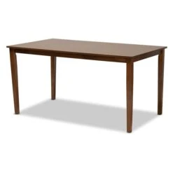 Baxton Studio Minette Modern And Contemporary Grey Fabric And Walnut Brown Finished Wood 6-Piece Dining Set -Zoro Tools Shop Wholesale20Interiors20Inc 9879xx10917xx10520xx4xxe60a4a