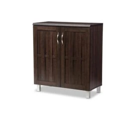 Baxton Studio Excel Modern And Contemporary Dark Brown Sideboard Storage Cabinet -Zoro Tools Shop Wholesale20Interiors20Inc SRxx20890005xxWengexx2