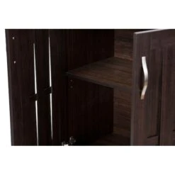 Baxton Studio Excel Modern And Contemporary Dark Brown Sideboard Storage Cabinet -Zoro Tools Shop Wholesale20Interiors20Inc SRxx20890005xxWengexx4