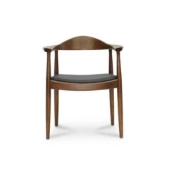 Baxton Studio Embick Mid-Century Modern Dining Chair -Zoro Tools Shop Wholesale20Interiors20Inc WDxx604xxDarkxx20Brown2