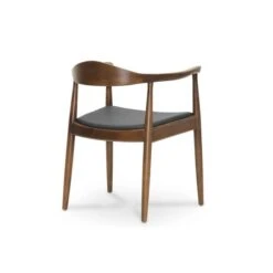 Baxton Studio Embick Mid-Century Modern Dining Chair -Zoro Tools Shop Wholesale20Interiors20Inc WDxx604xxDarkxx20Brown3