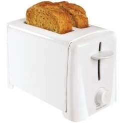 22611 Electric Toaster, 750 W, 2 SliceHr, Manual Control, White