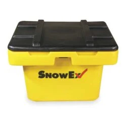 5.5 Cu Ft Resin Heavy Duty Salt Box, Yellow