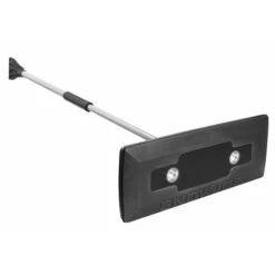 Snow Broom/Scraper, W/Light, 4in1, 18", Black