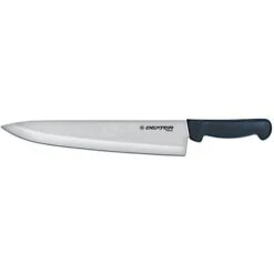 Cooks Knife, Black Handle 12 In