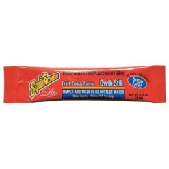 Quick Stiks, Sugar Free Drink Mix Powder, 20 Oz Yield Per 11 Oz Pack, Fruit Punch, 50 Packs -Zoro Tools Shop Z0GO wfo5oy