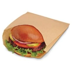 Sandwich Bag, Fold-Over, 8 In L, PK2000