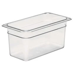 Food Pan, Third Size, Clear, PK6