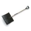 True Temper Snow Shovel, 37 In Wood D-Grip Handle, Steel Blade Material, 18 In Blade Width