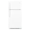 FRIGIDAIRE Refrigerator And Freezer, 18 Cu. Ft., Wht