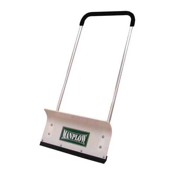 Snow Shovel, 48 In Aluminum U Handle Handle, HDPE Blade Material, 24 In Blade Width 1 Snow Shovel, 48 In Aluminum U Handle Handle, HDPE Blade Material, 24 In Blade Width