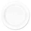 Plate, Foam, Concorde, 10-1/4", White, PK500