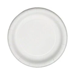 Paper, Plate, Round, 7", White, PK500