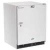 Under Counter Refrigerator, 4.6 Cu. Ft., White, Left