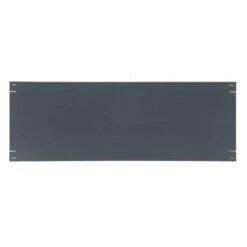 4U Blank Panel 19" Equipment Rack - Black