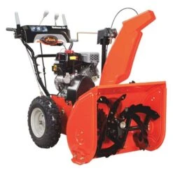 Snow Blower, Gas, 24 In Clearing Path, 14 In Auger Diameter, 12.5 Ft-lb Torque