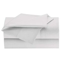 Pillowcase, Standard, White, 36" L, PK12