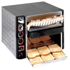 18-5/16" Stainless Steel Radiant Conveyor Toaster