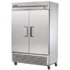 True Commercial Refrigerator, 49 Cu Ft, Stainless Steel