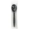 Soup Spoon, Black, Heavy, PK1000