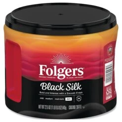 Coffee, Black Silk, 24.2 Oz.