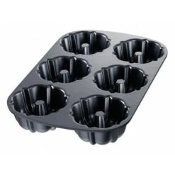 Cake Pan, 4 Inch, 6 Molds