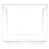 Platter, 14x10-7/8, Bright White, PK6