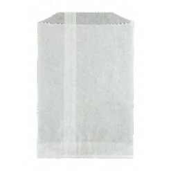 White Candy Bags, 4 3/4 X 6 3/4", PK1000