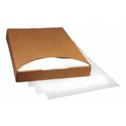 White Pan Liners, Silicone Paper, 24 3/8 X 16 3/8", PK 1000