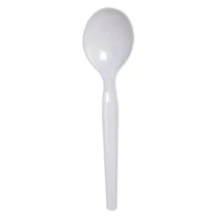 Dixie Soup Spoon, Ind. Wrapped, Wht, PK1000
