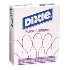 Dixie Soup Spoon, Med Weight, PK100
