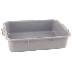Bus Tub, Polypropylene, Gray