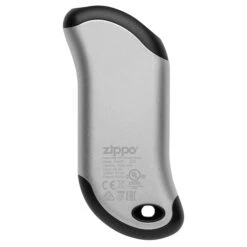 Zippo HeatBank® 9s Plus, 9 Hour USB Rechargeable Hand Warmer W/Display, Silver -Zoro Tools Shop Zippo20Manufacturing20Co 40569xxPrimaryxx2