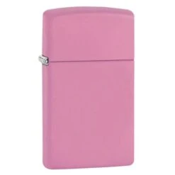 Zippo Slim Pink Matte Pocket Lighter