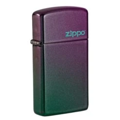 Zippo Sim Iridescent With Logo Pocket Lighter