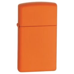 Zippo Slim Orange Matte Pocket Lighter