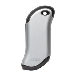 Zippo HeatBank® 9s, 9 Hour USB Rechargeable Hand Warmer, 6 Settings, Silver