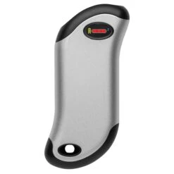 Zippo HeatBank® 9s Plus, 9 Hour USB Rechargeable Hand Warmer W/Display, Silver