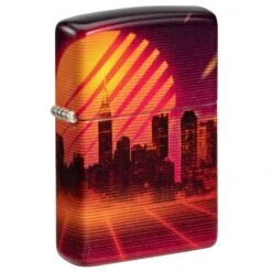 Zippo Cyber City Design 540 Color Matte Pocket Lighter